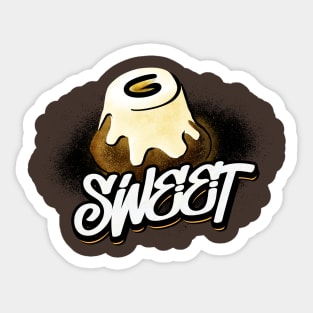 Sweet Roll Alpha Sticker